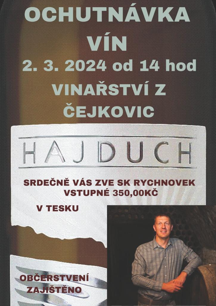 Ochutnávka vín 2024