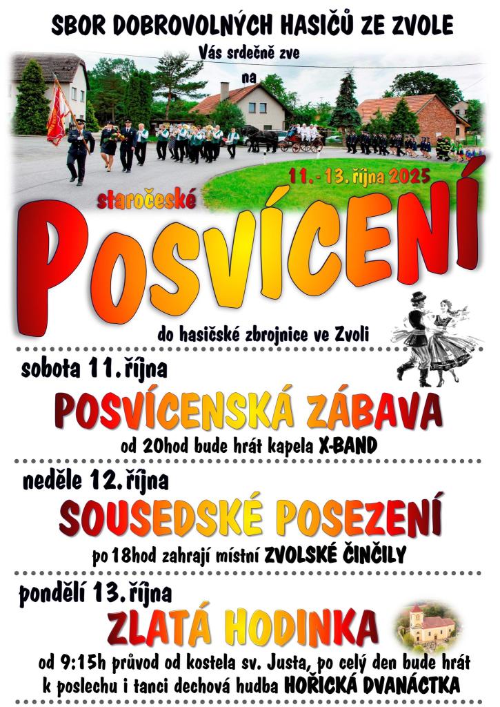 Posvícení Zvole 2025