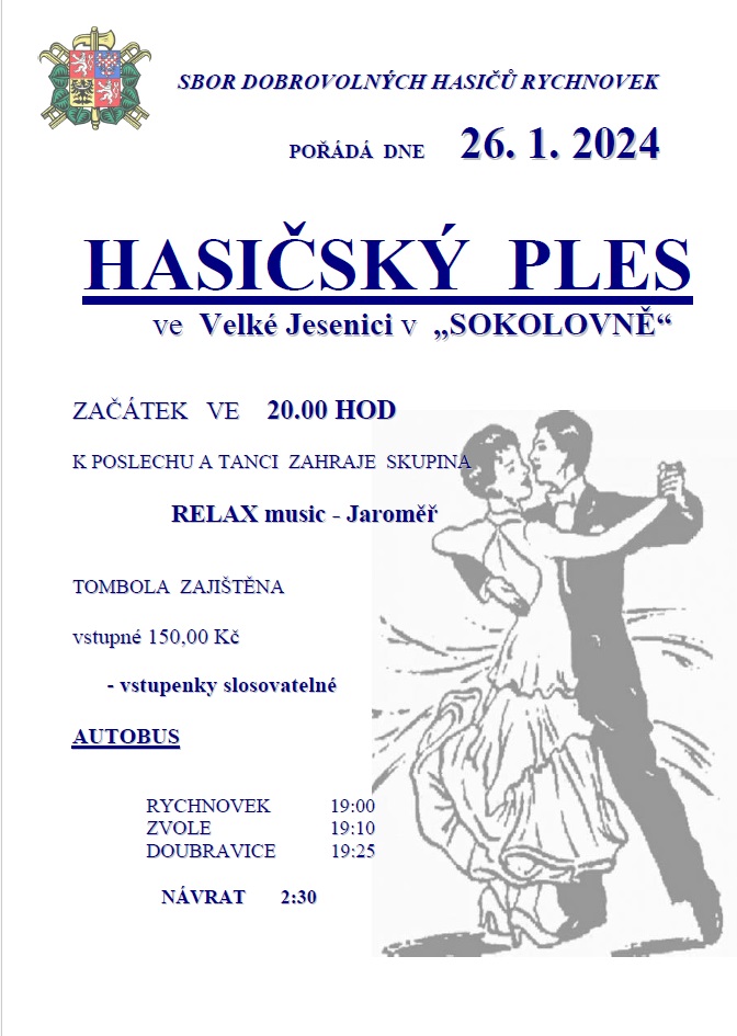 Ples SDH Rychnovek